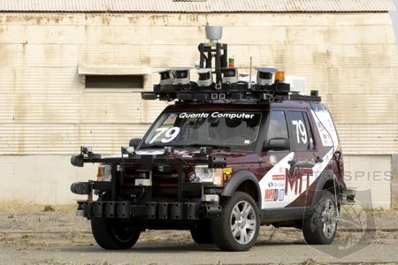 MIT Teams Up With Land Rover in 2007 DARPA Urban Challenge